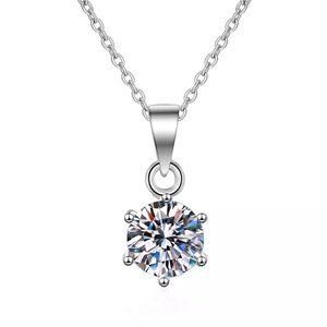 Certified 3ct. t.w. Diamond Solitaire Brilliant Cut Necklace